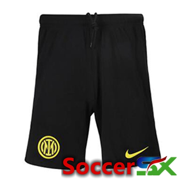 Inter Milan Soccer Shorts Home Black 2023/2024