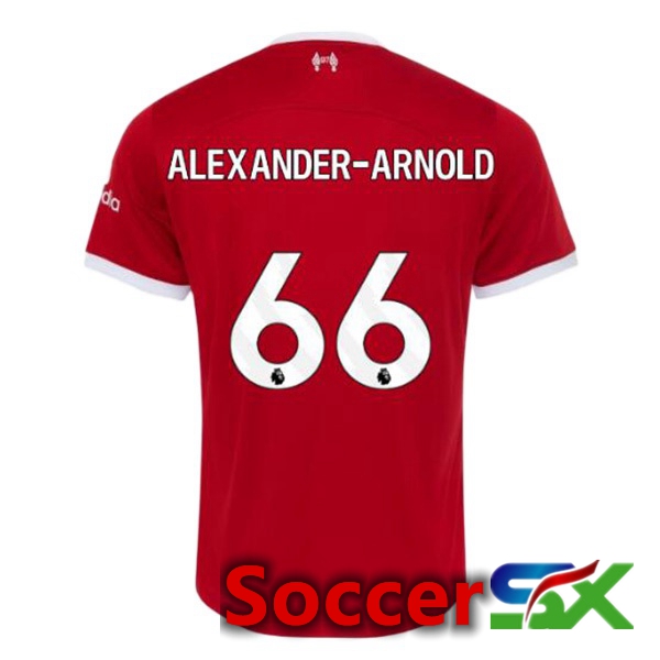 FC Liverpool (ALEXANDER-ARNOLD 66) Soccer Jersey Home Red 2023/2024