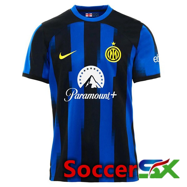 Inter Milan Soccer Jersey Home Blue 2023/2024