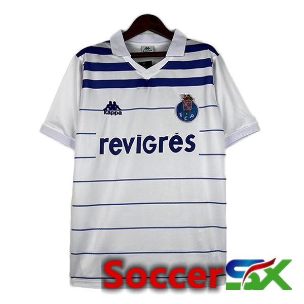 FC Porto Retro Soccer Jersey Home Blue White 1995-1996