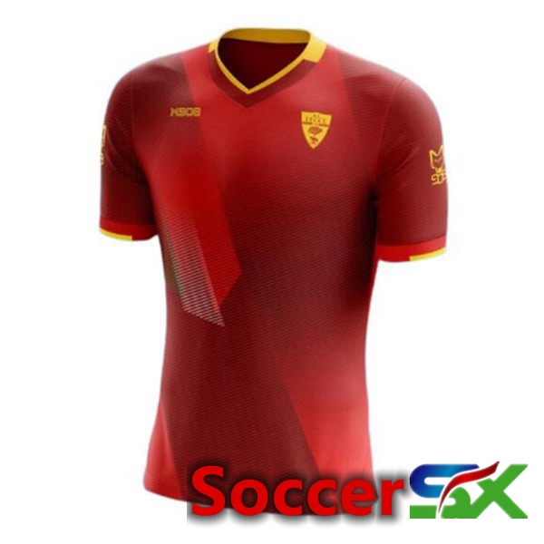 Lecce Third Soccer Jersey Red 2023/2024
