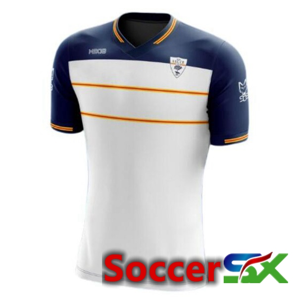 Lecce Away Soccer Jersey White 2023/2024