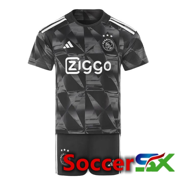 AFC Ajax Kids Third Soccer Jersey Black 2023/2024