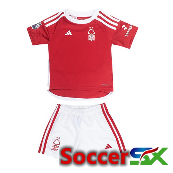 Nottingham Forest Kids Home Soccer Jersey Red 2023/2024