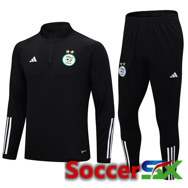 Algerie Training Tracksuit Suit Black 2023/2024