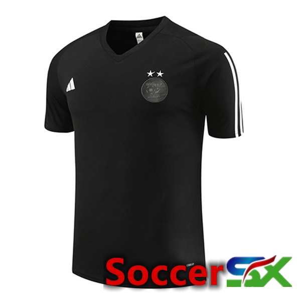 Algerie Training T Shirt Black 2023/2024