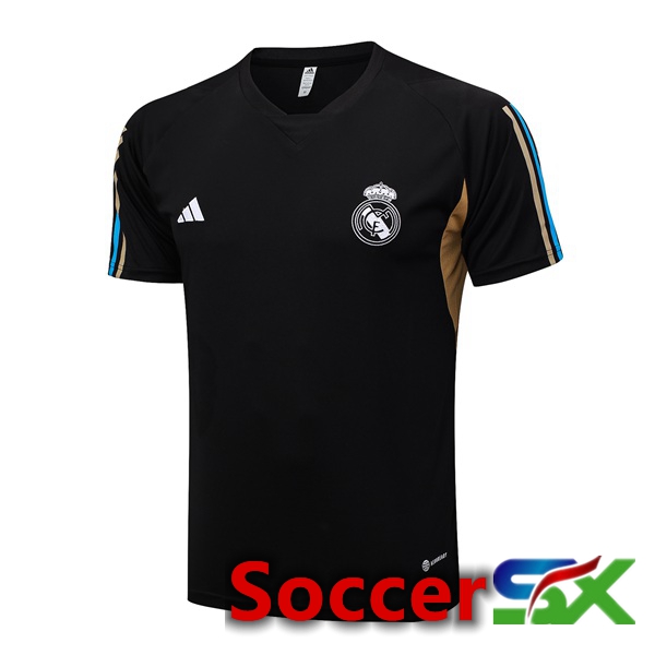 Real Madrid Training T Shirt Black 2023/2024
