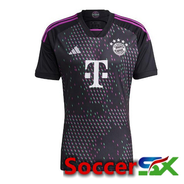 Bayern Munich Away Soccer Jersey Black 2023/2024