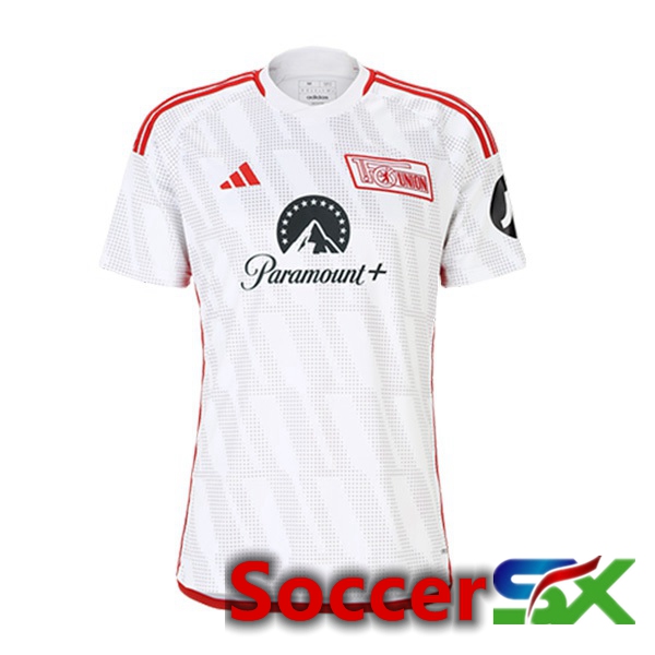 FC Union Berlin Away Soccer Jersey White 2023/2024