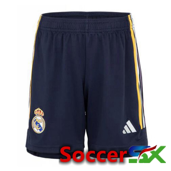 Real Madrid Soccer Shorts Away Blue Royal 2023/2024