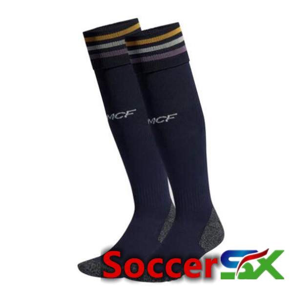 Real Madrid Soccer Socks Away Blue Royal 2023/2024