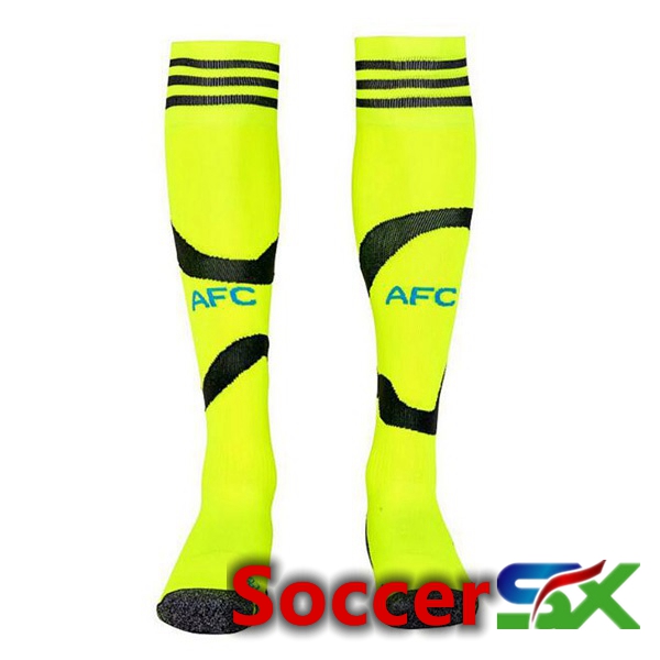 Arsenal Soccer Socks Away Green 2023/2024