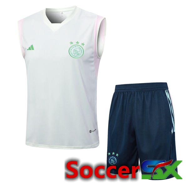 AFC Ajax Soccer Vest + Shorts Green 2023/2024