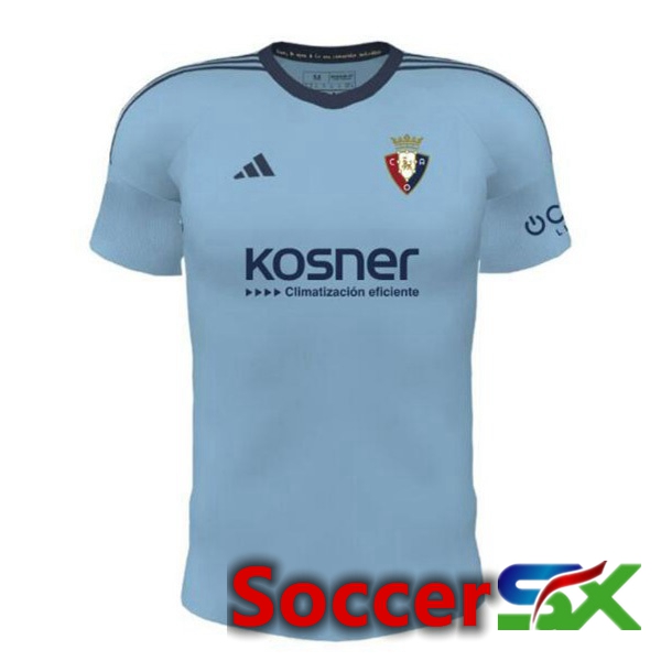 CA Osasuna Away Soccer Jersey Blue 2023/2024