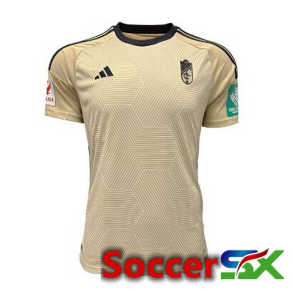 Granada CF Third Soccer Jersey Yellow 2023/2024