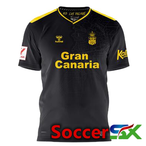 UD Las Palmas Away Soccer Jersey Black 2023/2024