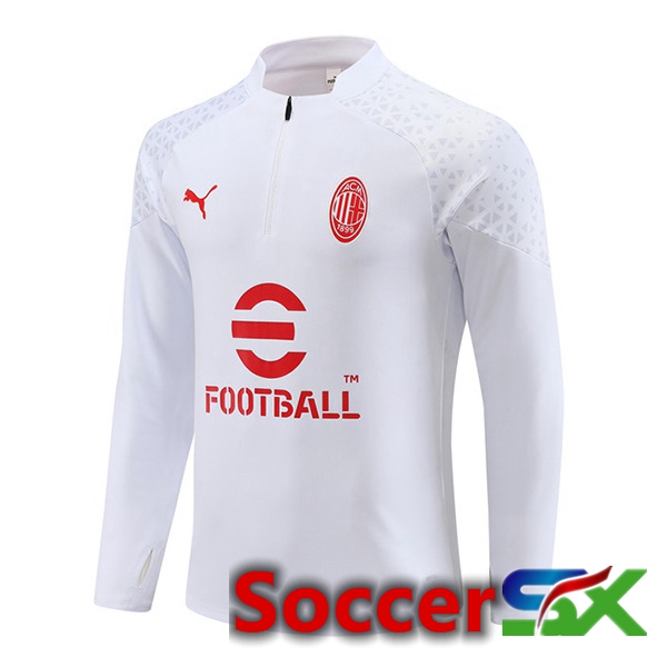AC Milan Training Sweatshirt White 2023/2024