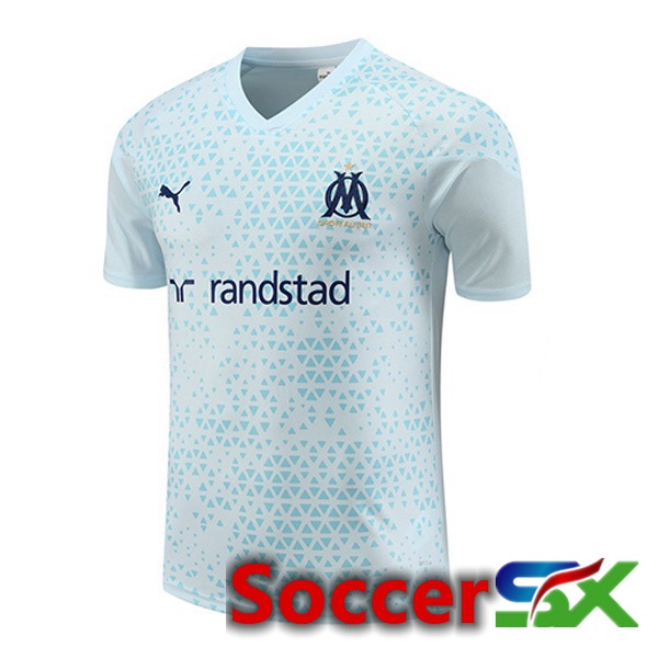 Marseille OM Training T Shirt Blue 2023/2024