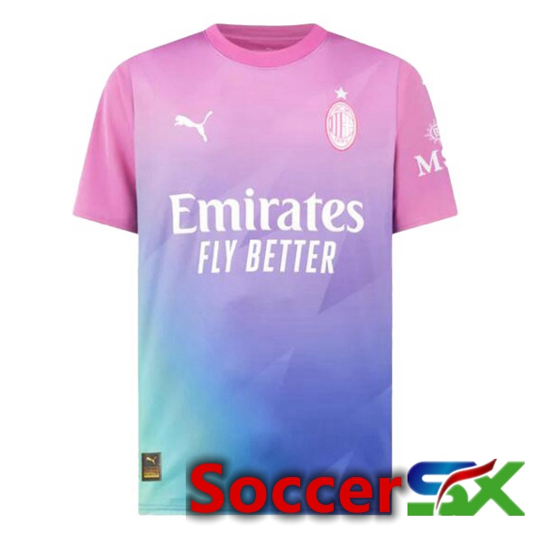 AC Milan Third Soccer Jersey Rose 2023/2024