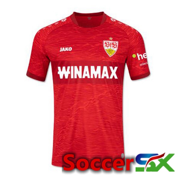 VfB Stuttgart Away Soccer Jersey Red 2023/2024