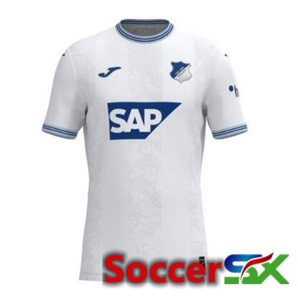 TSG Hoffenheim Away Soccer Jersey White 2023/2024