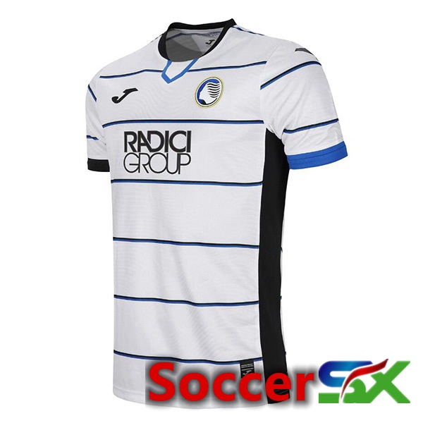 Atalanta Away Soccer Jersey White 2023/2024