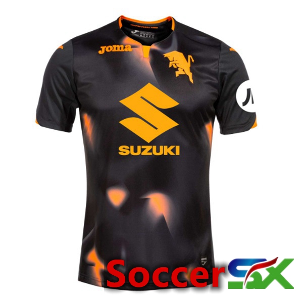 Torino FC Third Soccer Jersey Black 2023/2024