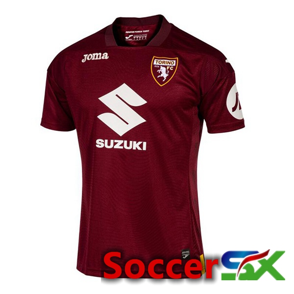 Torino FC Home Soccer Jersey Red 2023/2024