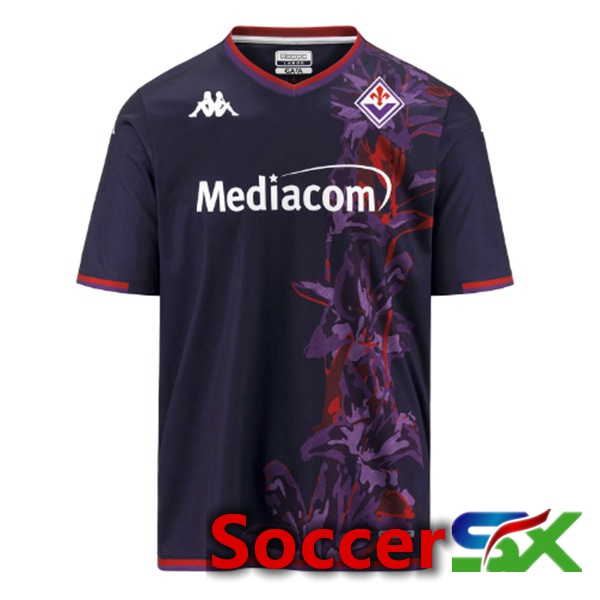 ACF Fiorentina Third Soccer Jersey Black 2023/2024