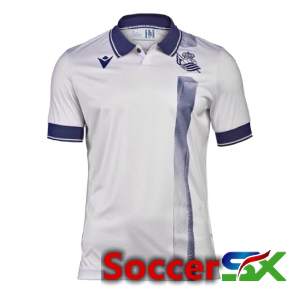 Real Sociedad Third Soccer Jersey White 2023/2024
