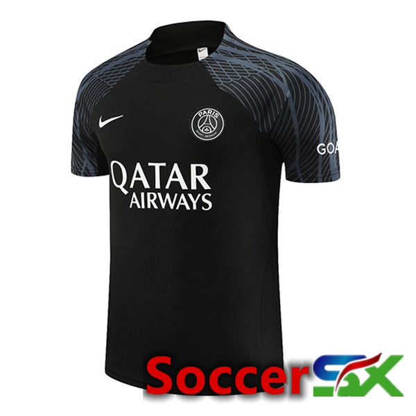 Paris PSG Training T Shirt Black 2023/2024