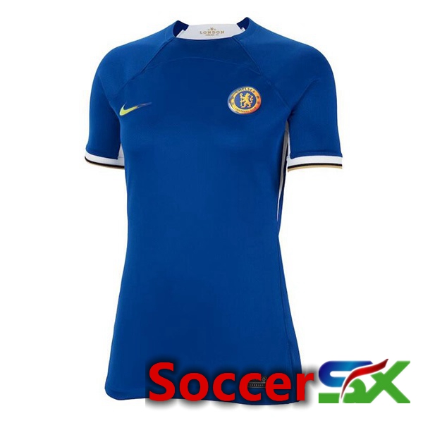 FC Chelsea Womens Home Soccer Jersey Blue 2023/2024