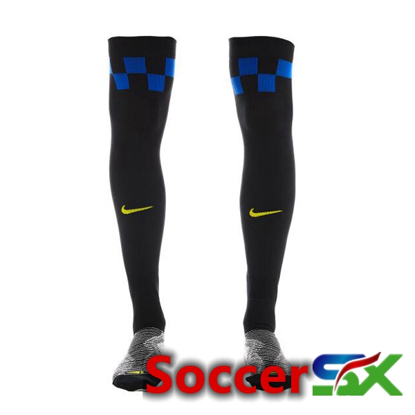 Inter Milan Soccer Socks Home 2023/2024