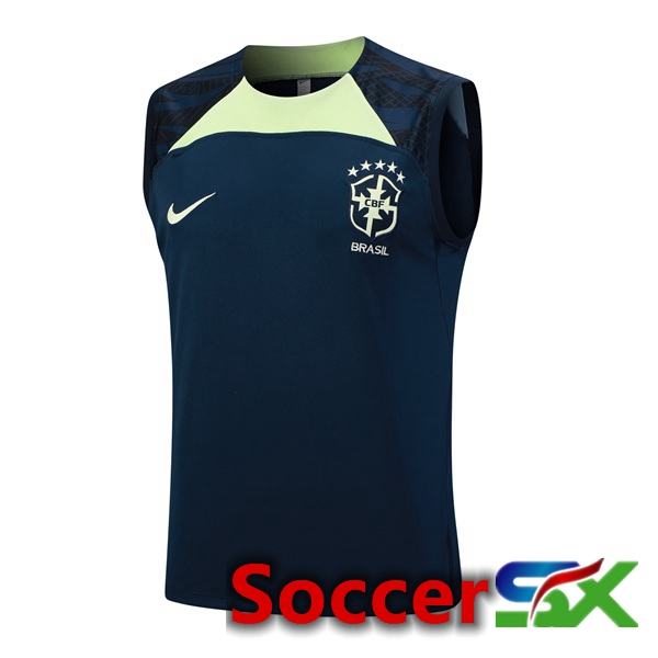 Brazil Soccer Vest Blue Royal 2023/2024