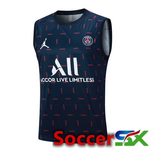 Paris PSG Soccer Vest Blue Royal 2023/2024