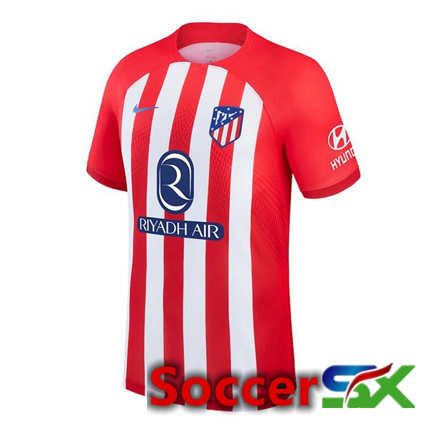 Atletico Madrid Home Soccer Jersey Red 2023/2024