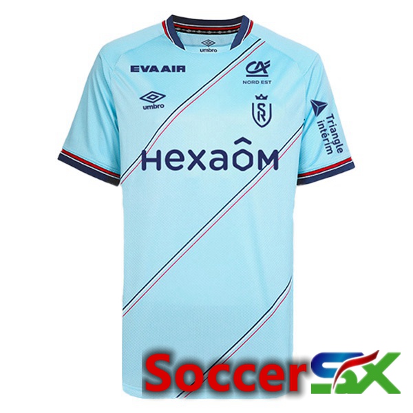 Stade de Reims Away Soccer Jersey Blue 2023/2024