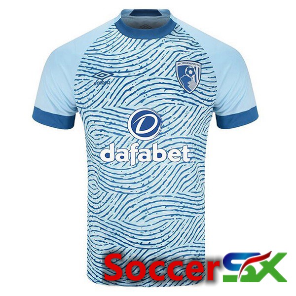 AFC Bournemouth Away Soccer Jersey Blue 2023/2024