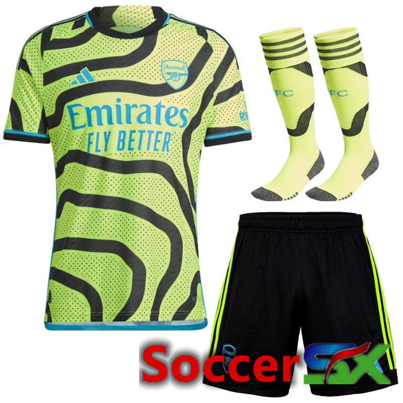 FC Arsenal Away Soccer Jersey (Shorts + Sock) 2023/2024