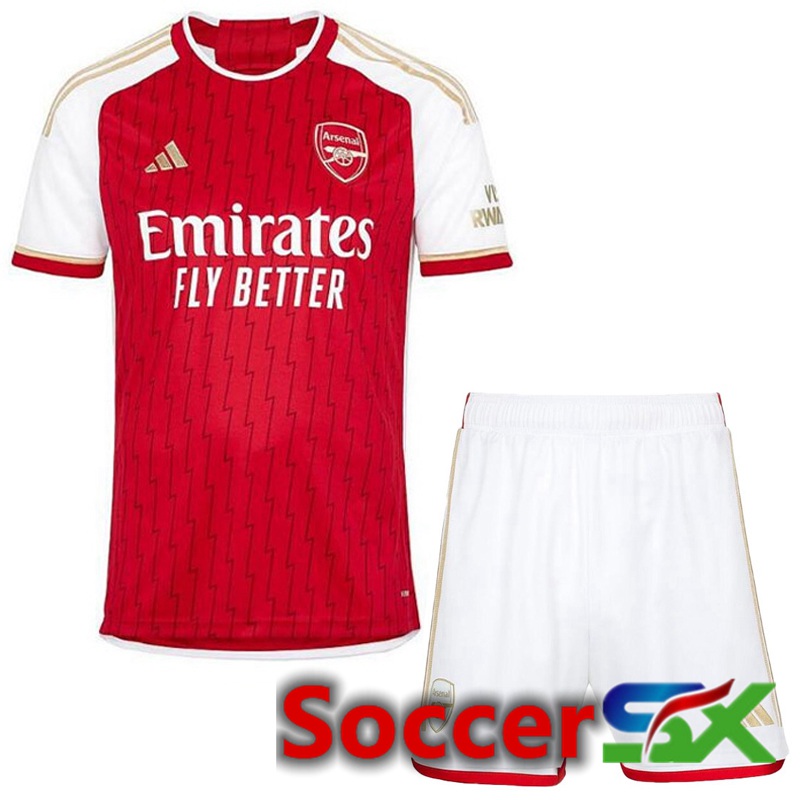 FC Arsenal Home Soccer Jersey + Shorts 2023/2024