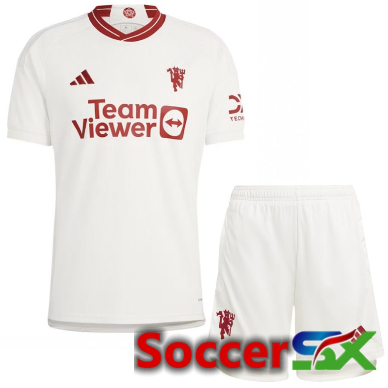 Manchester United Third Soccer Jersey + Shorts 2023/2024
