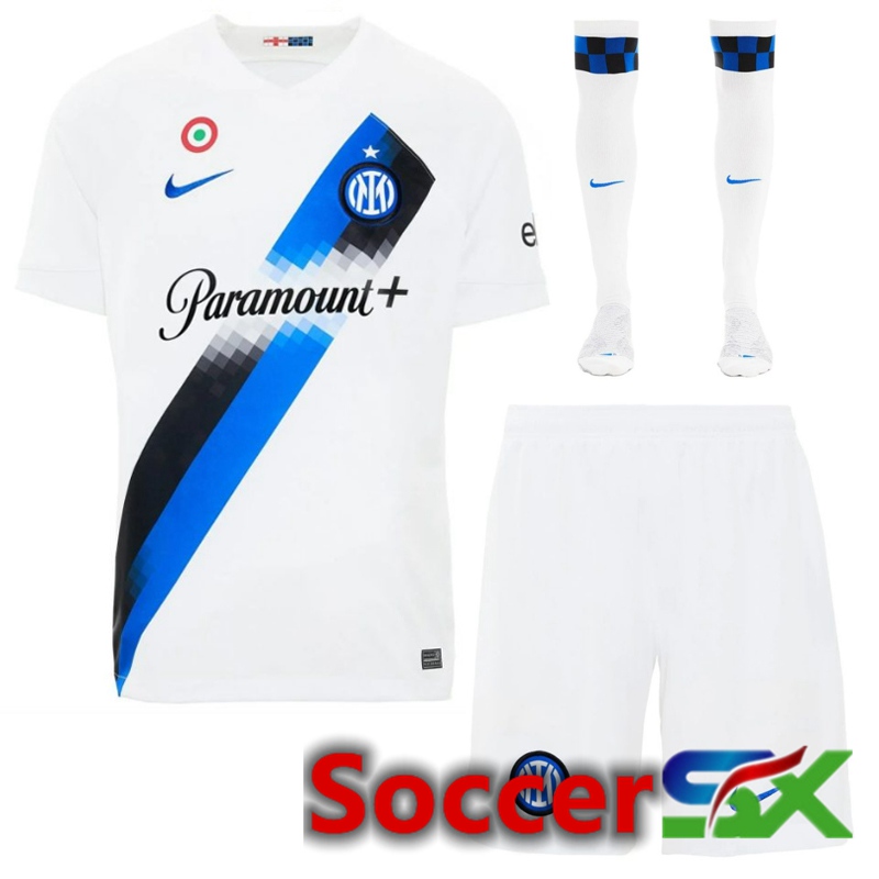 Inter Milan Away Soccer Jersey (Shorts + Sock) 2023/2024