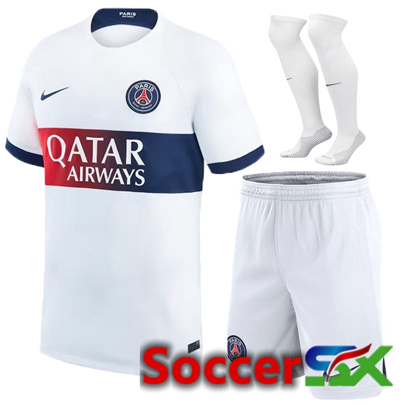 Paris PSG Away Soccer Jersey (Shorts + Sock) 2023/2024