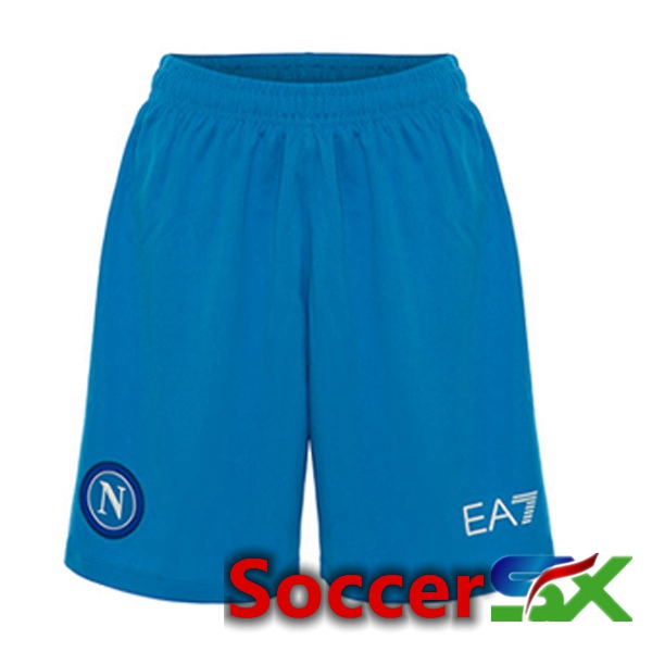 SSC Napoli Soccer Shorts Home Blue 2023/2024