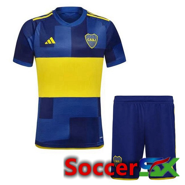 Boca Juniors Kids Soccer Jersey Home Blue 2023/2024