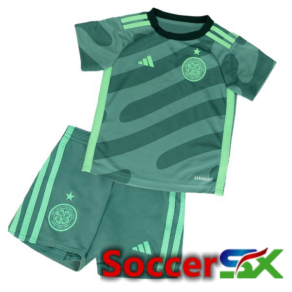 Celtic FC Kids Soccer Jersey Third Green 2023/2024