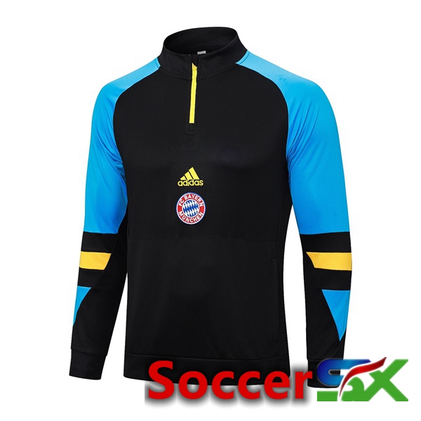 Bayern Munich Training Sweatshirt Black Blue 2023/2024