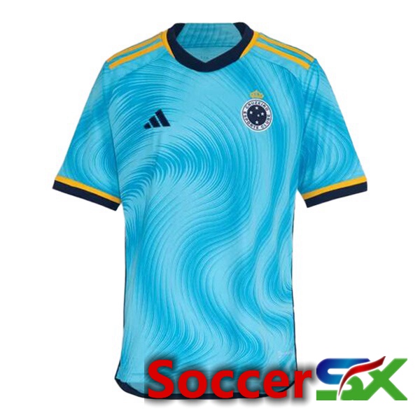 Cruzeiro EC Soccer Jersey Third Blue 2023/2024