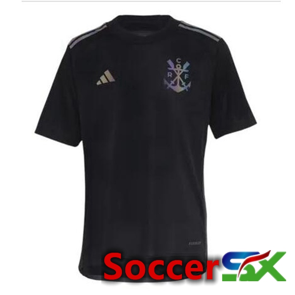 Flamengo Soccer Jersey Third Black 2023/2024