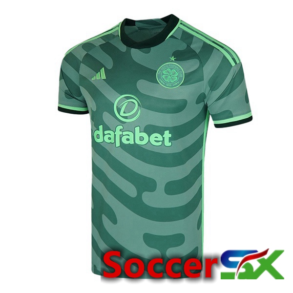 Celtic FC Soccer Jersey Third Green 2023/2024